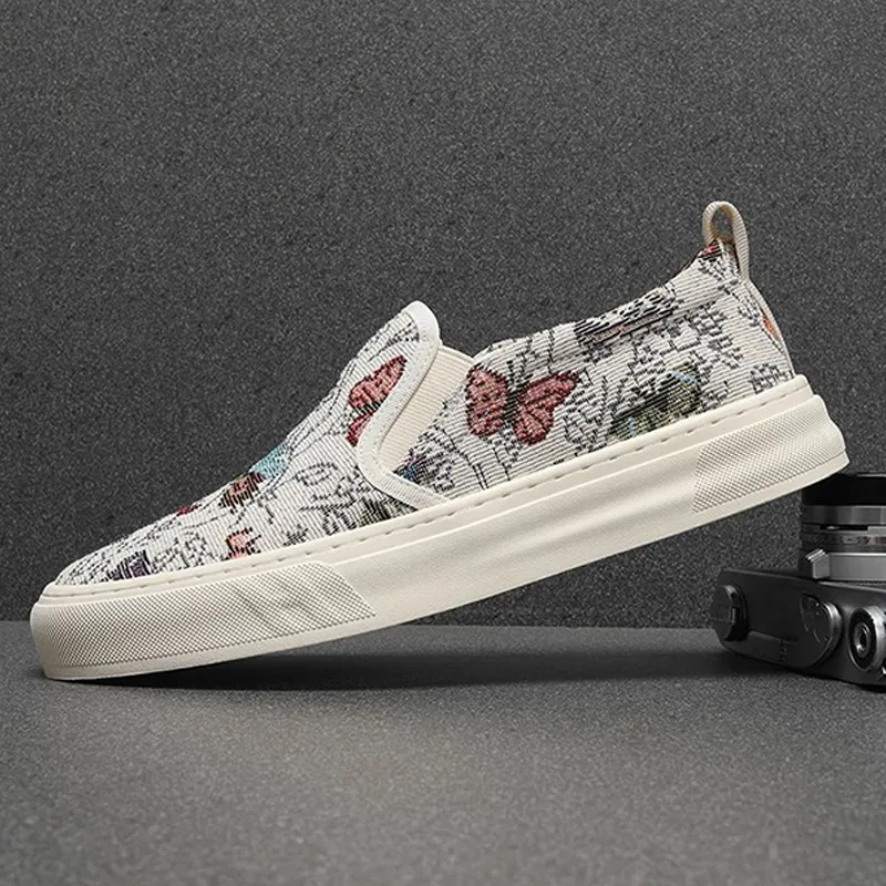 Ruomini Breathable Low Top Skateboard Shoes Men's-6