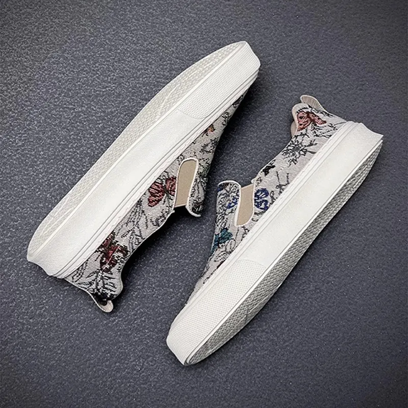Ruomini Breathable And Lightweight Low Top Canvas Shoes Men's-4