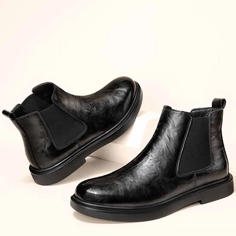Ruomini Short Chelsea Boots Men's-2