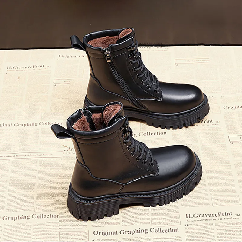 Ruomini Short Martin Boot 3 5 Women's-3