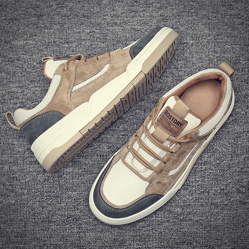 Ruomini Non slip Lightweight Low Top Skateboard Shoes Men's-9