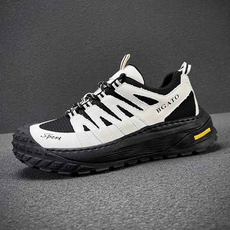 Ruomini Slip Resistant And Breathable Low Top Casual Shoes Men's-7