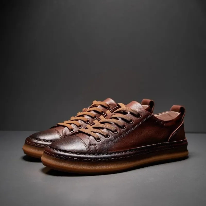 Ruomini Low Top Skateboard Shoes Men's-17