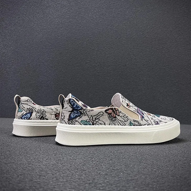 Ruomini Breathable And Lightweight Low Top Canvas Shoes Men's-3
