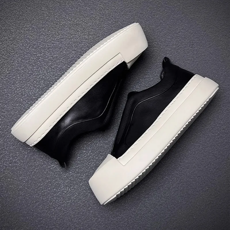 Ruomini Low Top Skateboard Shoes Men's-4