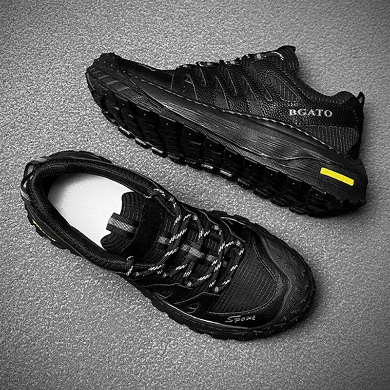 Ruomini Slip Resistant And Breathable Low Top Casual Shoes Men's-2