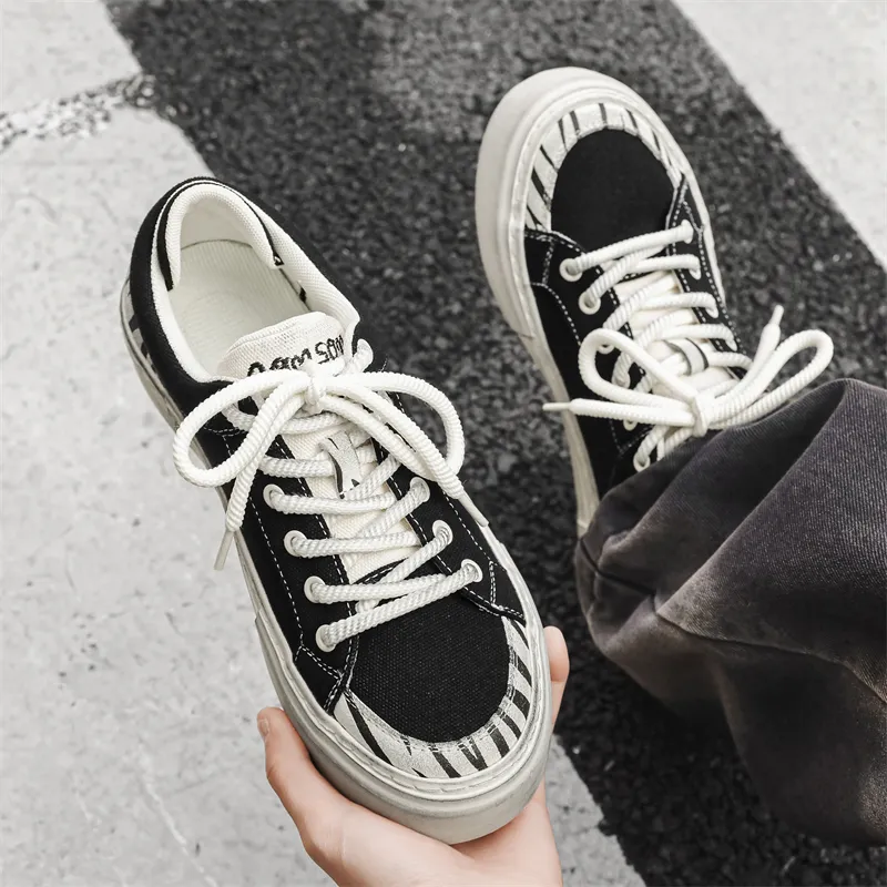 BARDILEV Low Top Canvas Shoes Men's-10
