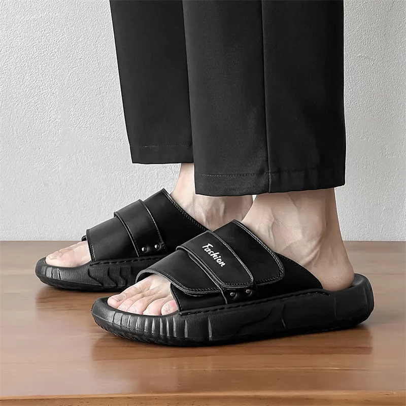 BARDILEV Slip Resistant Odor Resistant Abrasion Resistant Quick Dry Slide Slippers Men's-10