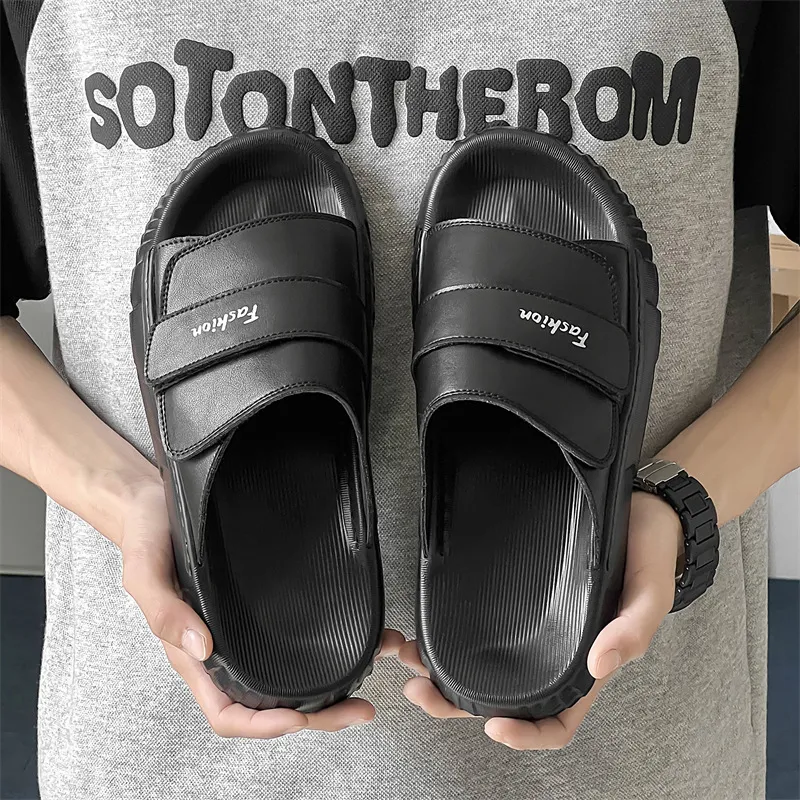 BARDILEV Slip Resistant Odor Resistant Abrasion Resistant Quick Dry Slide Slippers Men's-7