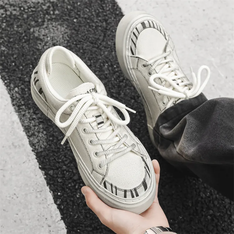 BARDILEV Low Top Canvas Shoes Men's-5