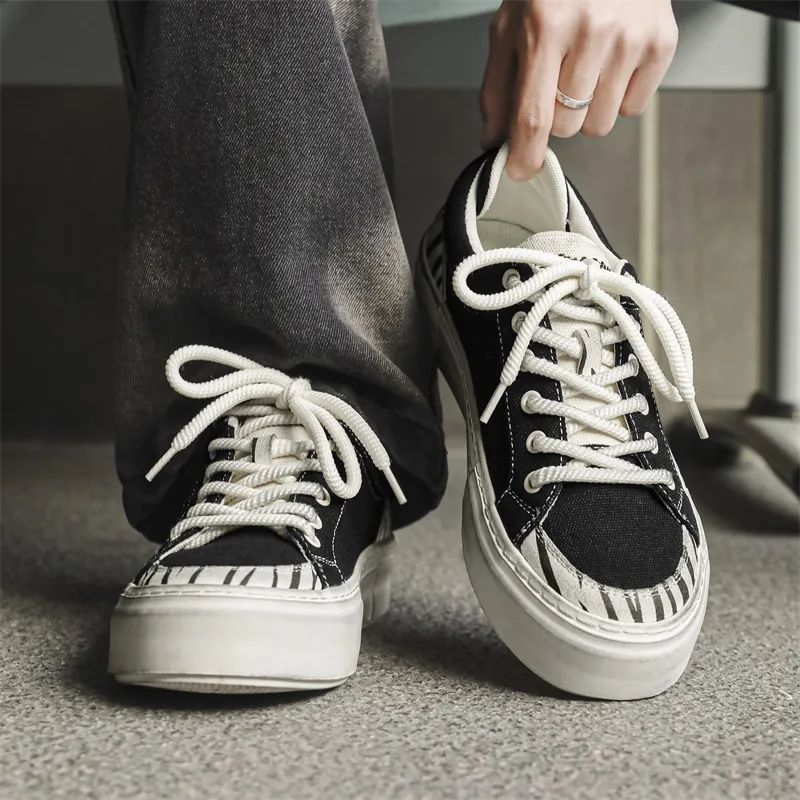 BARDILEV Low Top Canvas Shoes Men's-9
