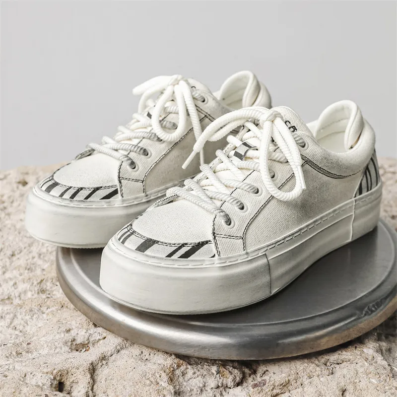 BARDILEV Low Top Canvas Shoes Men's-3
