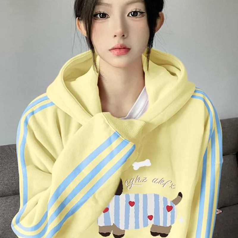 Vine Color Sweatshirts Women's-15