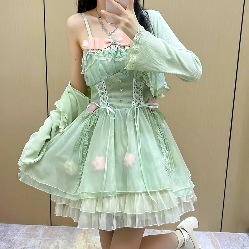XUANSHU Short Sleeved Dress Women's-14