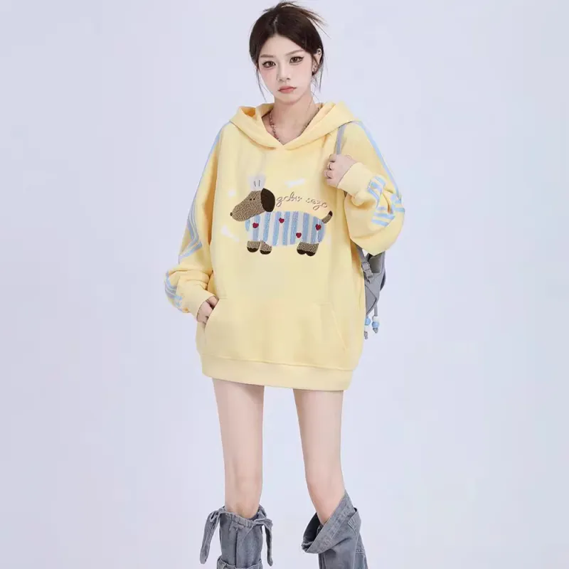 Vine Color Sweatshirts Women's-2