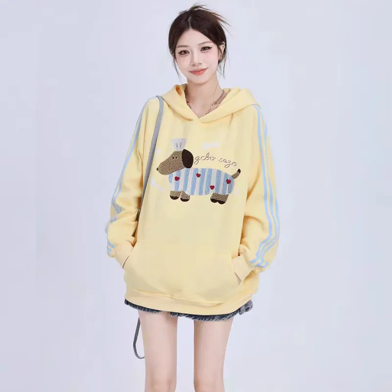 Vine Color Sweatshirts Women's-3
