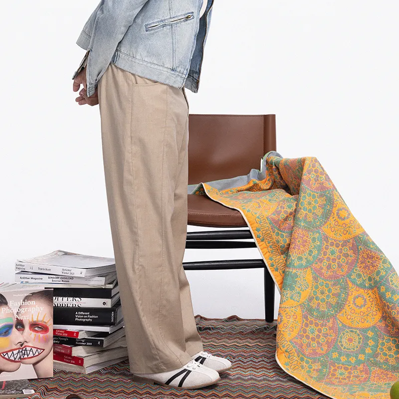 RED·H Casual Pants Unisex Khaki-11