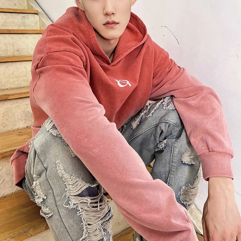 RED·H Sweatshirts Unisex Pink-7