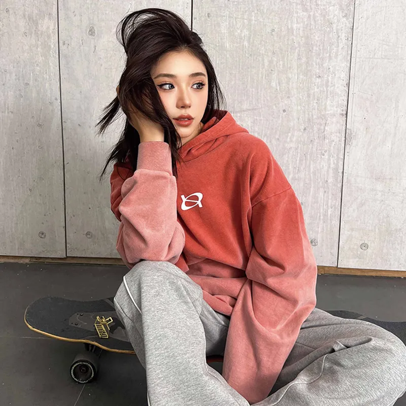 RED·H Sweatshirts Unisex Pink-6