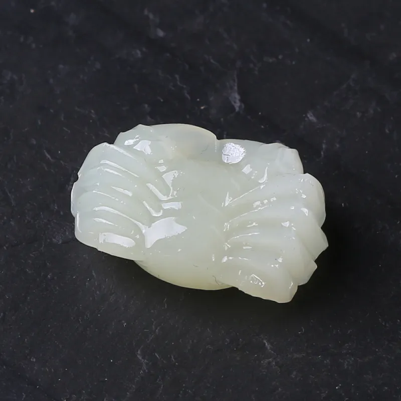 Renyu Jewelry Hetian Jade Pendants Yellow Jade Unisex-2