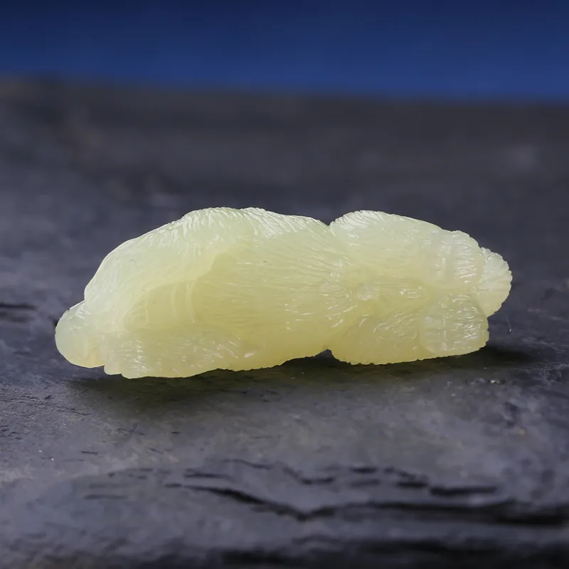Renyu Jewelry Pendants Yellow Jade Unisex-2