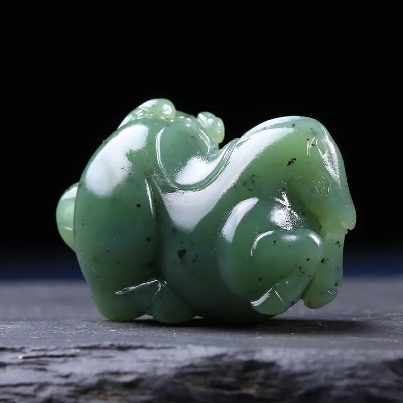 Renyu Jewelry Hetian Jade Pendants Jasper Unisex-3