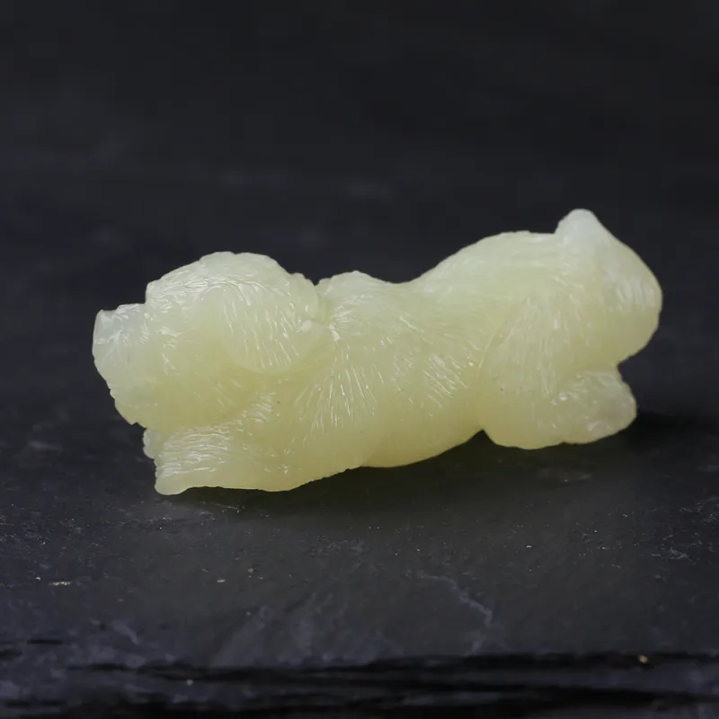 Renyu Jewelry Pendants Yellow Jade Unisex-3