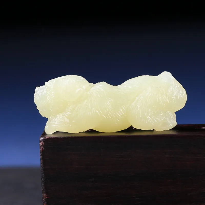 Renyu Jewelry Pendants Yellow Jade Unisex-1