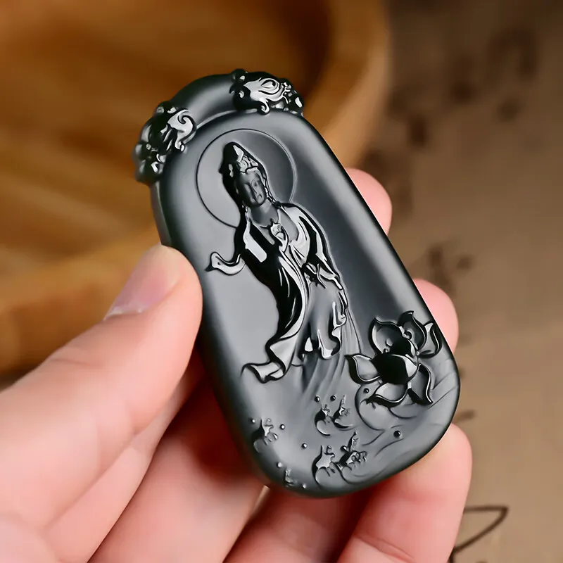 Renyu Jewelry Pendants Green Jade Men's-6