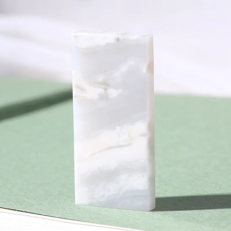 Renyu Jewelry Hetian Jade Pendants White Jade/Pale Greenish White Jade Unisex-1