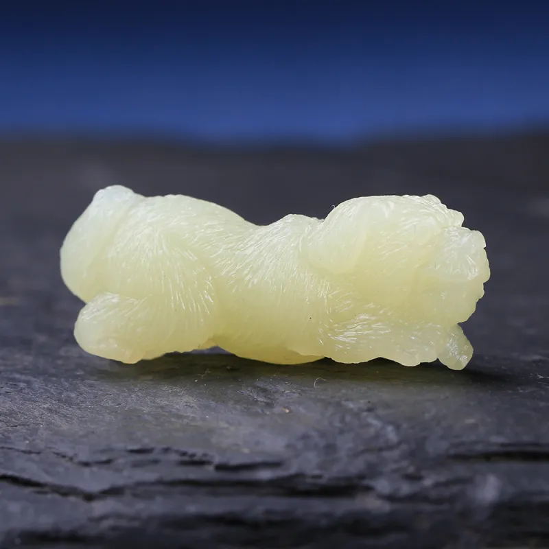 Renyu Jewelry Pendants Yellow Jade Unisex-7