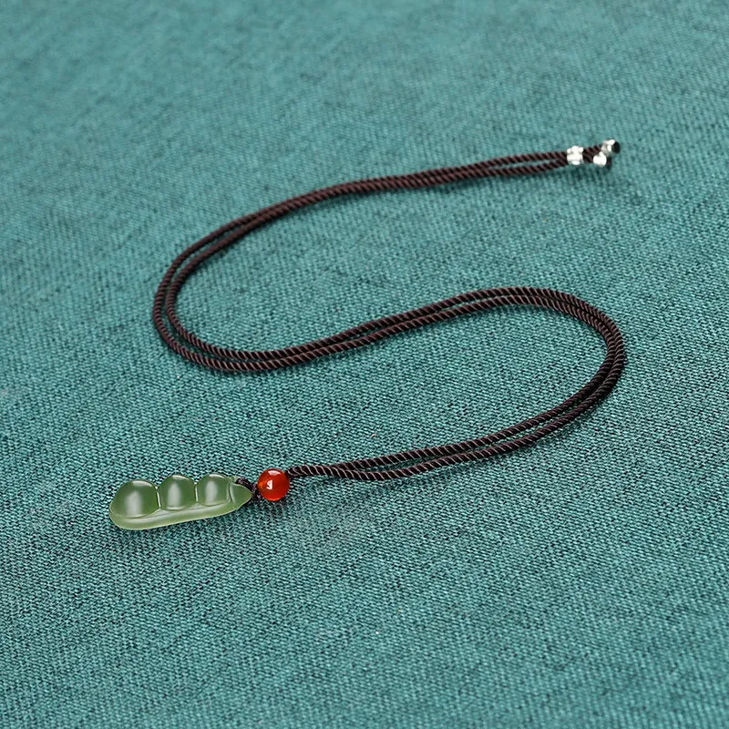 Renyu Jewelry Pendants Green Jade Unisex-1