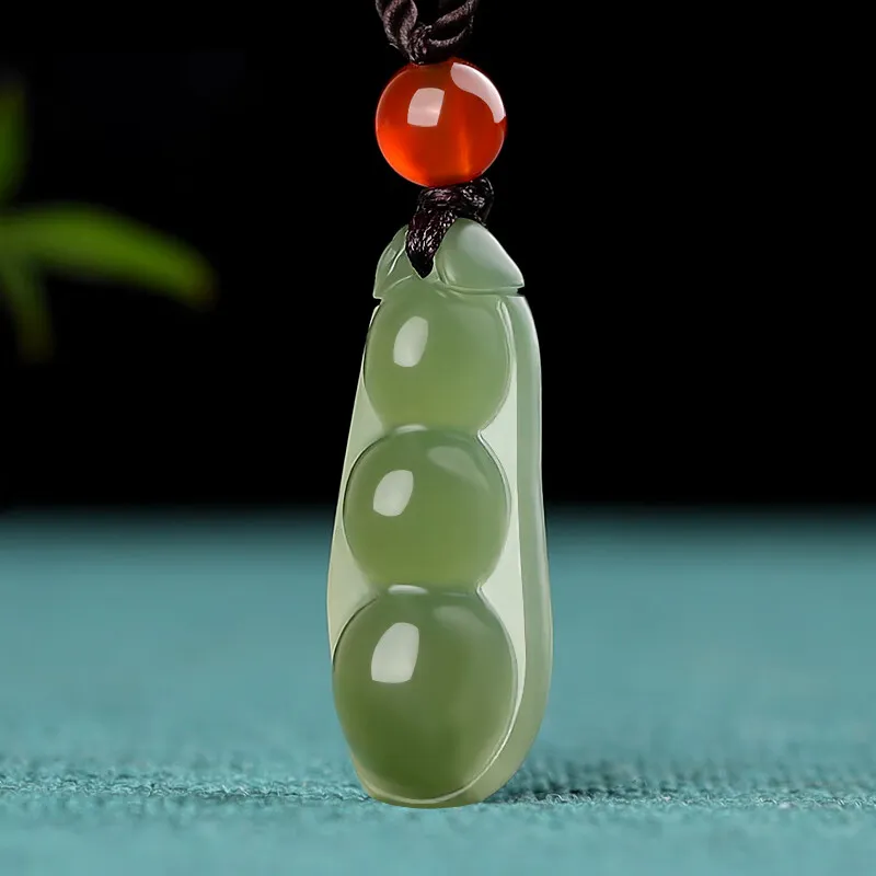 Renyu Jewelry Pendants Green Jade Unisex-5