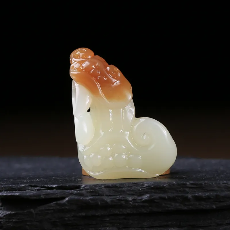 Renyu Jewelry Pendants Sugar Jade Unisex-6