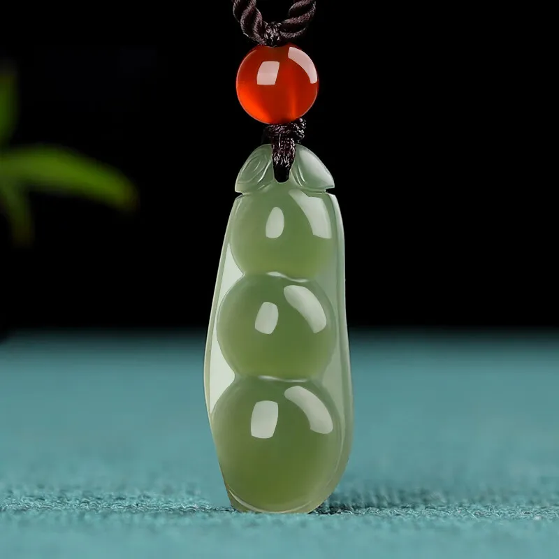 Renyu Jewelry Pendants Green Jade Unisex-7