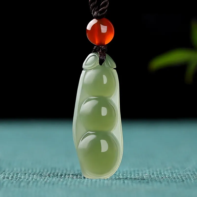 Renyu Jewelry Pendants Green Jade Unisex-2