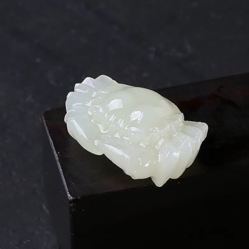 Renyu Jewelry Hetian Jade Pendants Yellow Jade Unisex-7