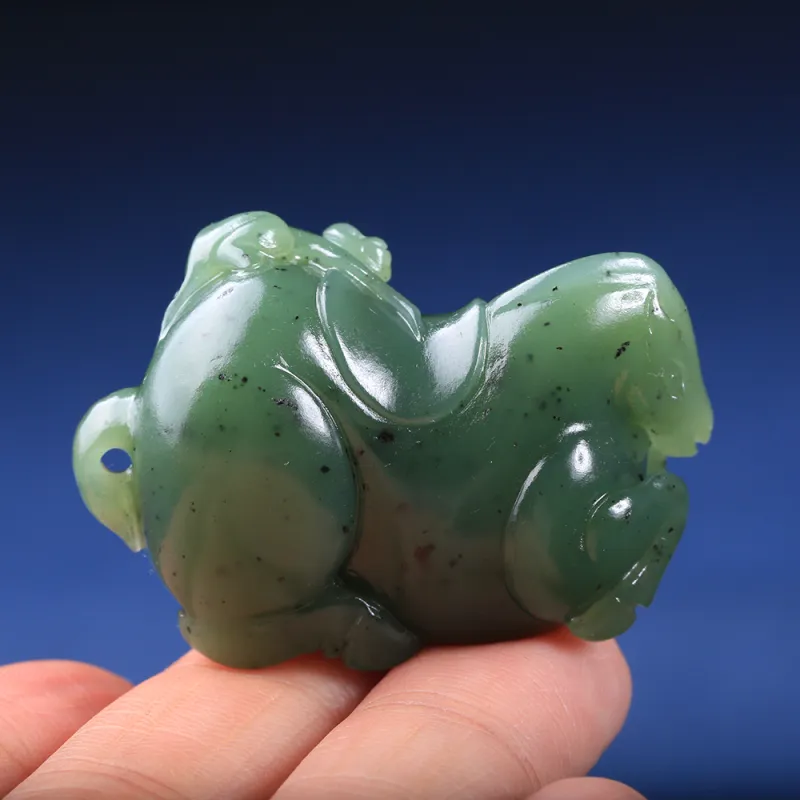 Renyu Jewelry Hetian Jade Pendants Jasper Unisex-1