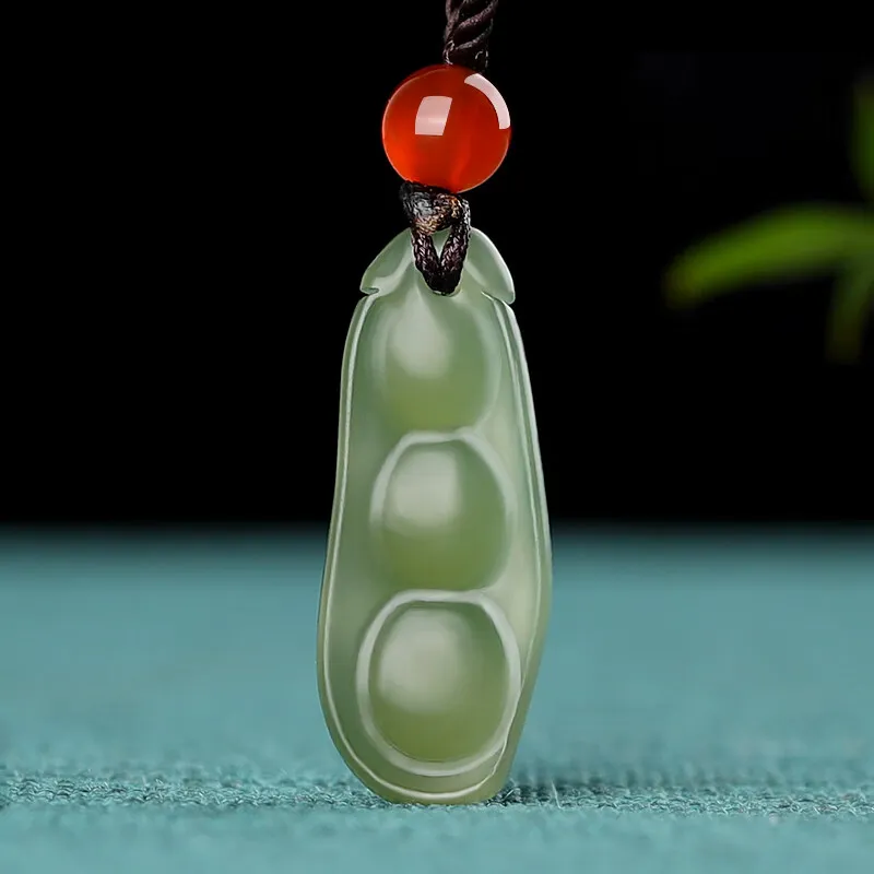 Renyu Jewelry Pendants Green Jade Unisex-4