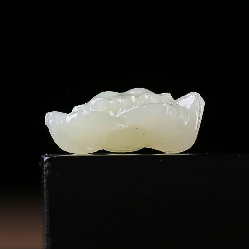 Renyu Jewelry Hetian Jade Pendants Yellow Jade Unisex-1
