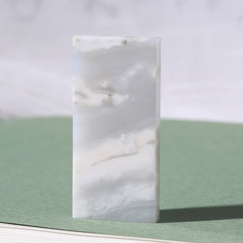 Renyu Jewelry Hetian Jade Pendants White Jade/Pale Greenish White Jade Unisex-3