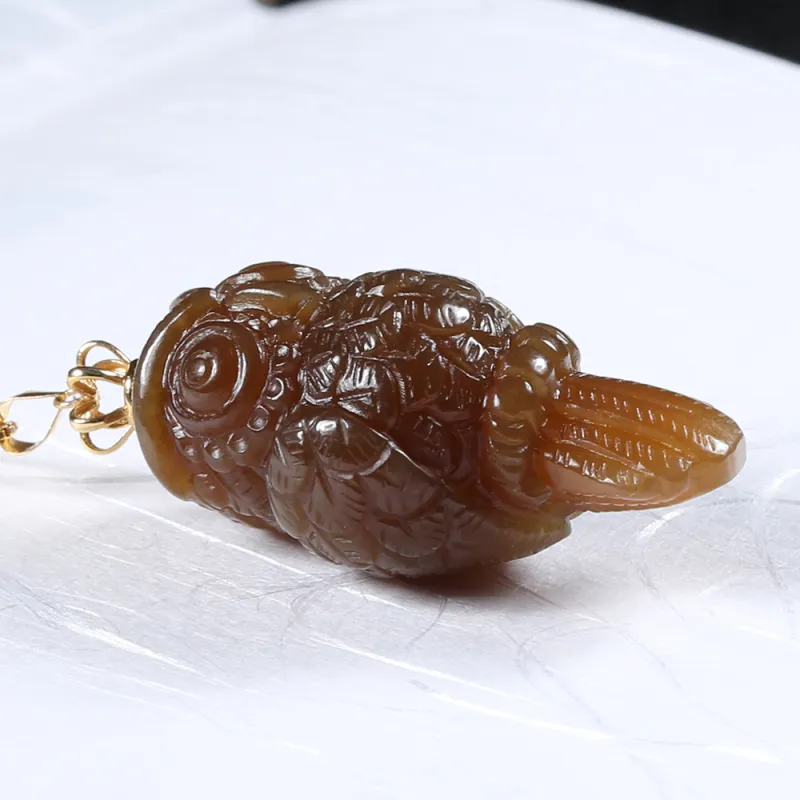 Renyu Jewelry Pendants Sugar Jade Women's-3