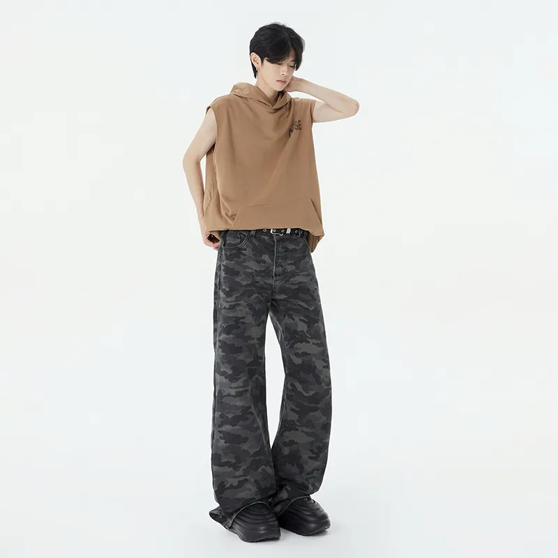 TESTUNG Jeans Unisex Camouflage-6
