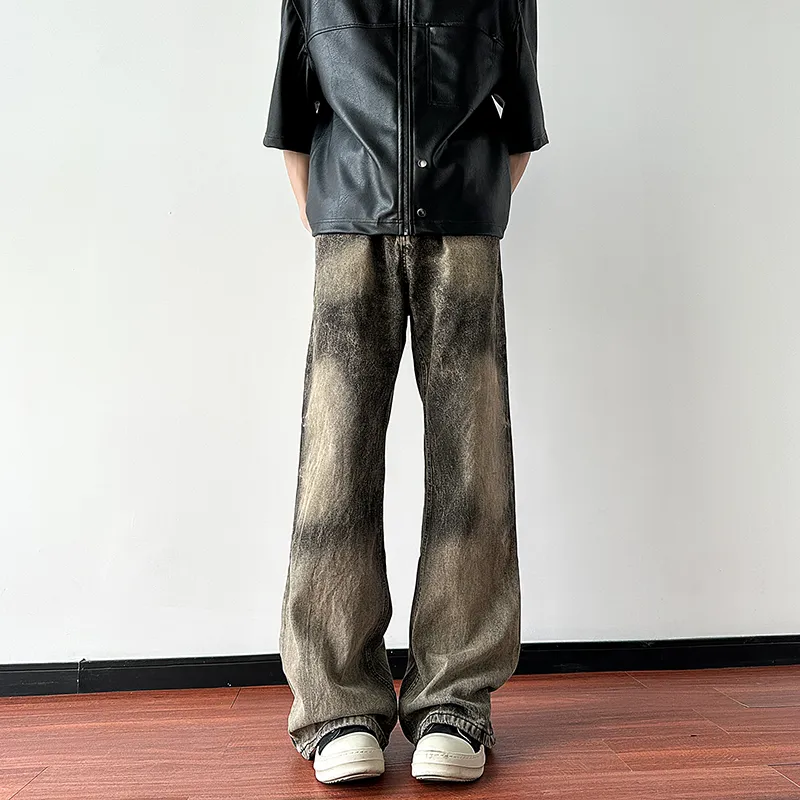 TONYKRZ Jeans Unisex Yellow Mud-3