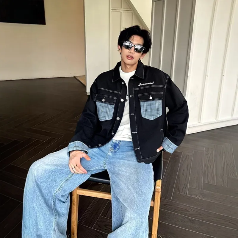 TONYKRZ Denim Jackets Unisex-1