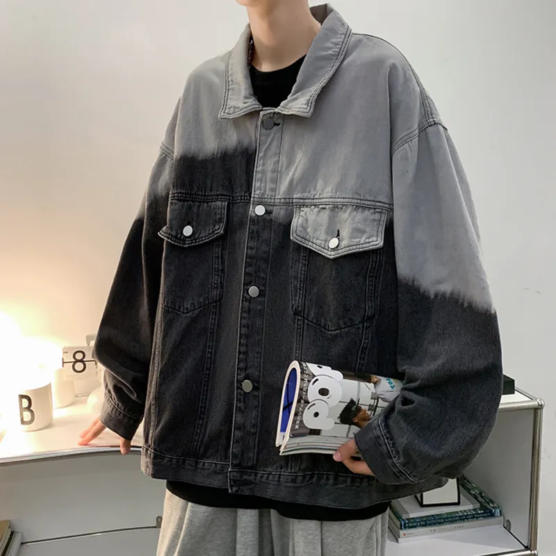TONYKRZ Denim Jackets Unisex Black-2
