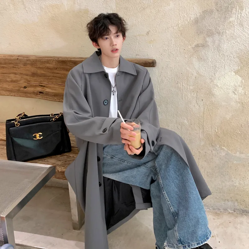 TONYKRZ Trench Coats Unisex-7