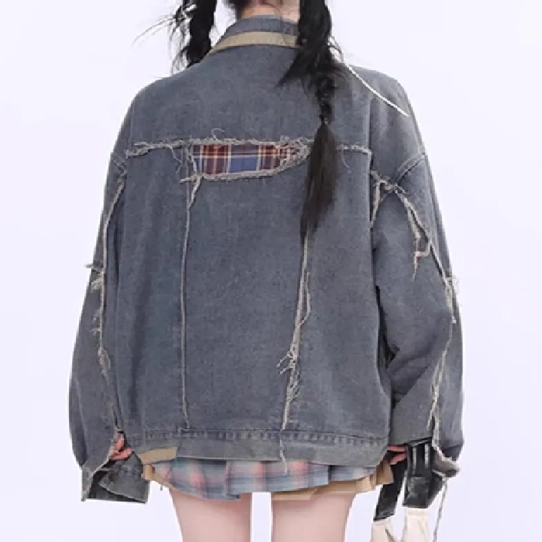 TONYKRZ Denim Jacket Unisex Vintage Blue-1