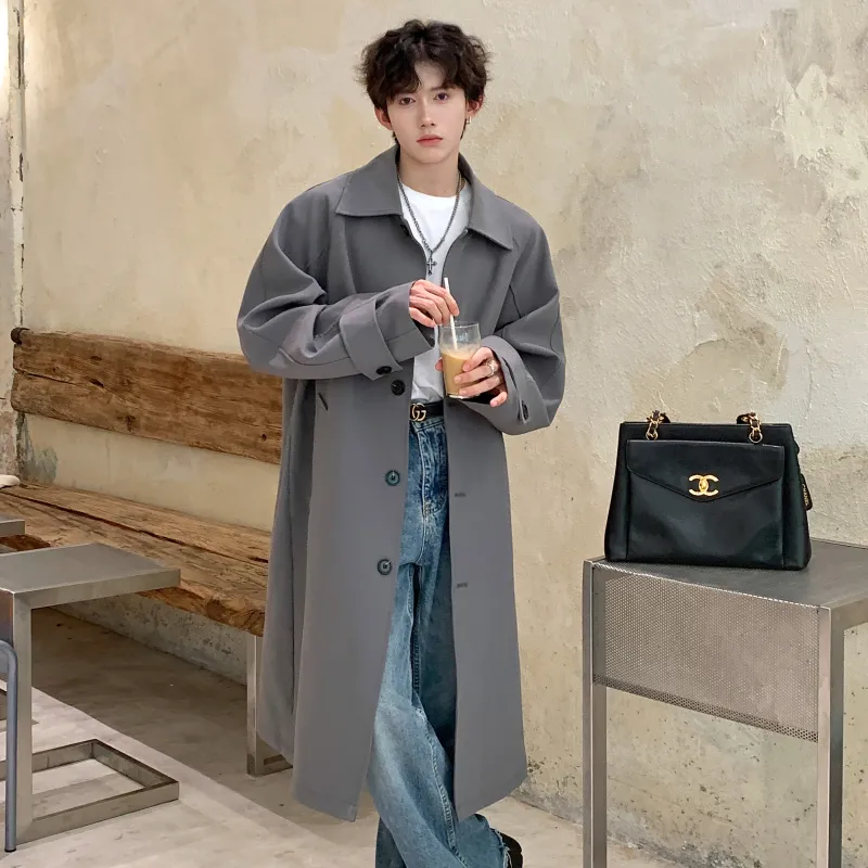 TONYKRZ Trench Coats Unisex-6