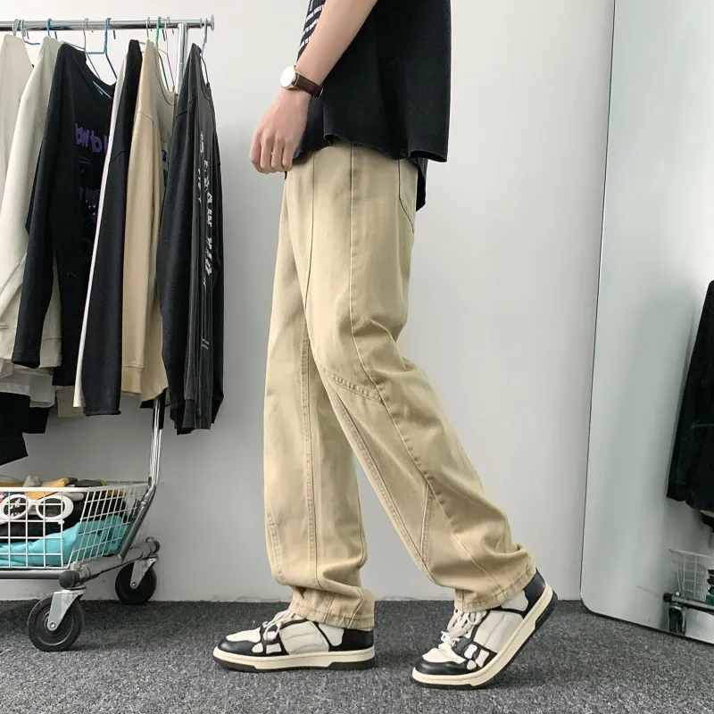 TONYKRZ Jeans Unisex Yellow Mud-4